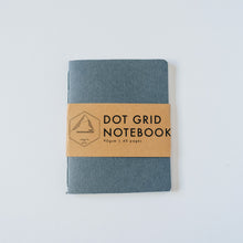Load image into Gallery viewer, Dark Gray Canvas | Small Dotted Notebook
