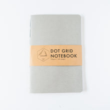 Load image into Gallery viewer, Gray Canvas | Large Dotted Notebook