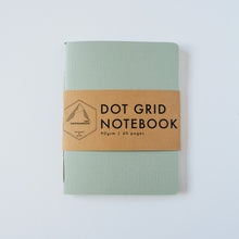 Load image into Gallery viewer, Mint Green Canvas | Small Dotted Notebook