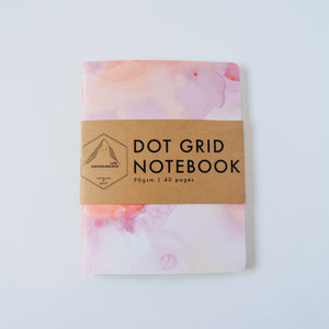 Pink Neon Ink | Small Dotted Notebook