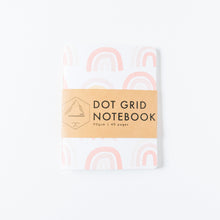 Load image into Gallery viewer, Pink Rainbows | Small Dotted Notebook