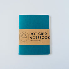 Load image into Gallery viewer, Turquoise Canvas | Small Dotted Notebook
