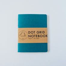 Load image into Gallery viewer, Turquoise Canvas | Small Dotted Notebook