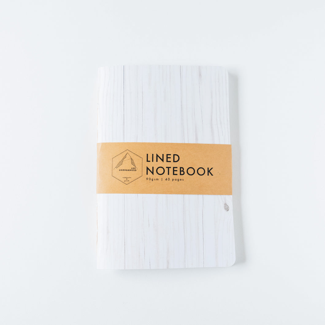 Beach Wood | Large Lined Notebook