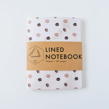 Load image into Gallery viewer, Coffee Bean | Small Lined Notebook

