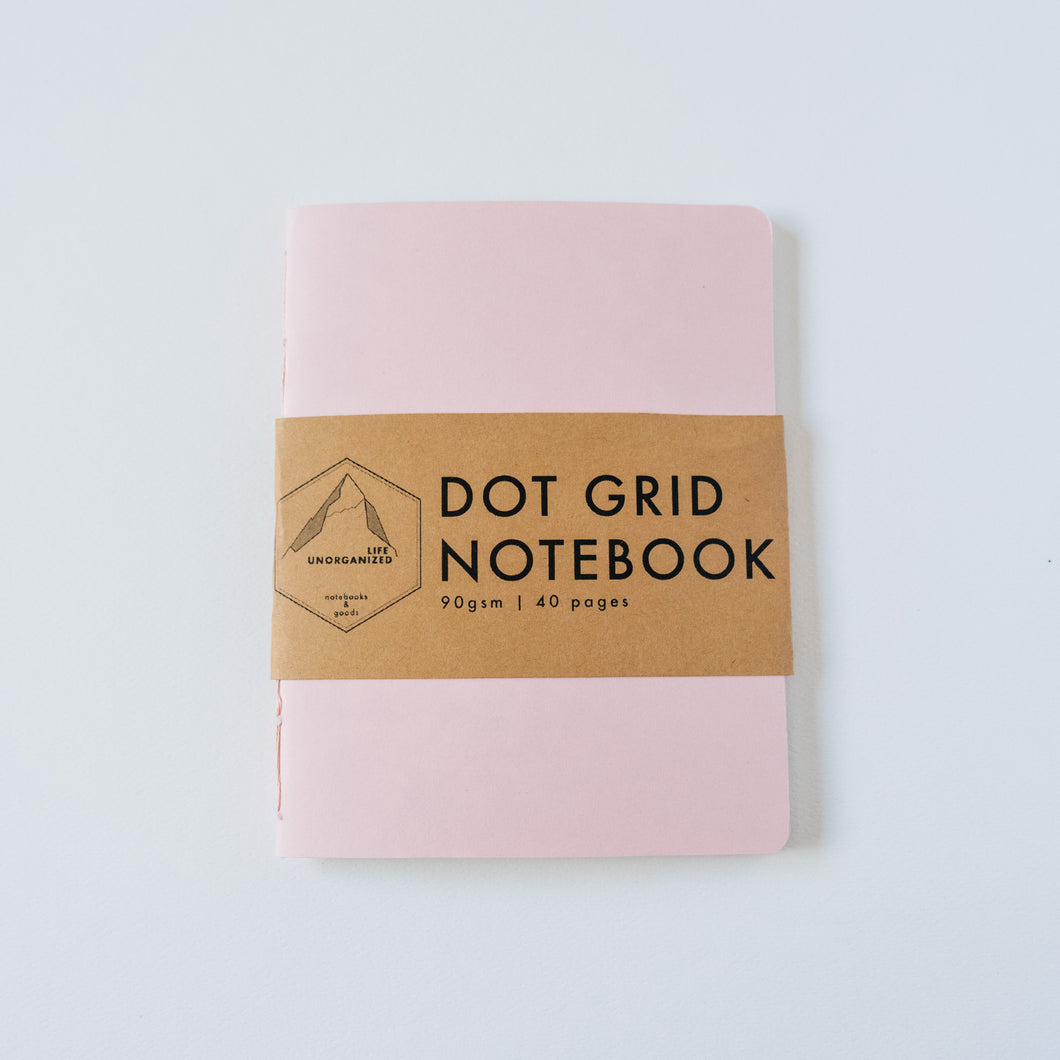 Dusty Pink | Small Dotted Notebook
