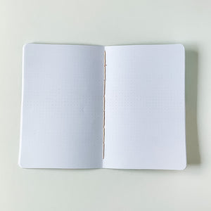 Gray Canvas | Large Dotted Notebook