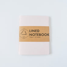 Load image into Gallery viewer, Pink Ivory | Small Lined Notebook
